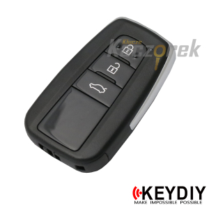 Keydiy 655 - ZB36-3 - klucz surowy - pilot